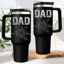 Gift For Father - Dad The Man The Myth The Legend - Personalized Engraved 40oz Tumbler