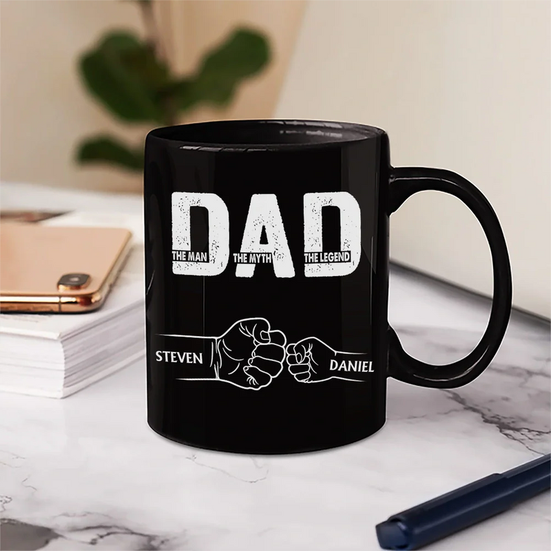 Gift For Father,Love - Dad The Man The Myth The Legend - Personalized Mug