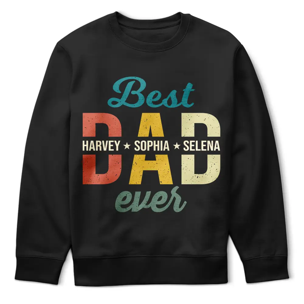 Gift For Husband,Gift For Father,Happy,Gift For Grandpa - Dad We Love You - Personalized T Shirt