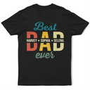 Gift For Husband,Gift For Father,Happy,Gift For Grandpa - Dad We Love You - Personalized T Shirt