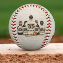 Baseball,Dad's Hobby,Gift For Father,Dad - Children,Happy - Daddy's Team Together We Make A Winning Team - Personalized Baseball, Softball