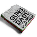 Gift For Father, Top Market, Humorous, Custom Text - Dads With Pretty Daughters Do - Personalized T Shirt