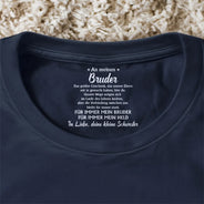 Gift For Sibling,Gift For Sisters,Gift For Brothers,Love,German - Das größte Geschenk - Personalisiertes T Shirt