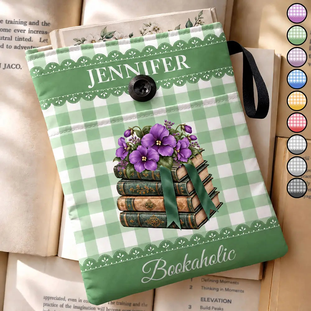 Bookworm Keepsake - Personalized Book Sleeve