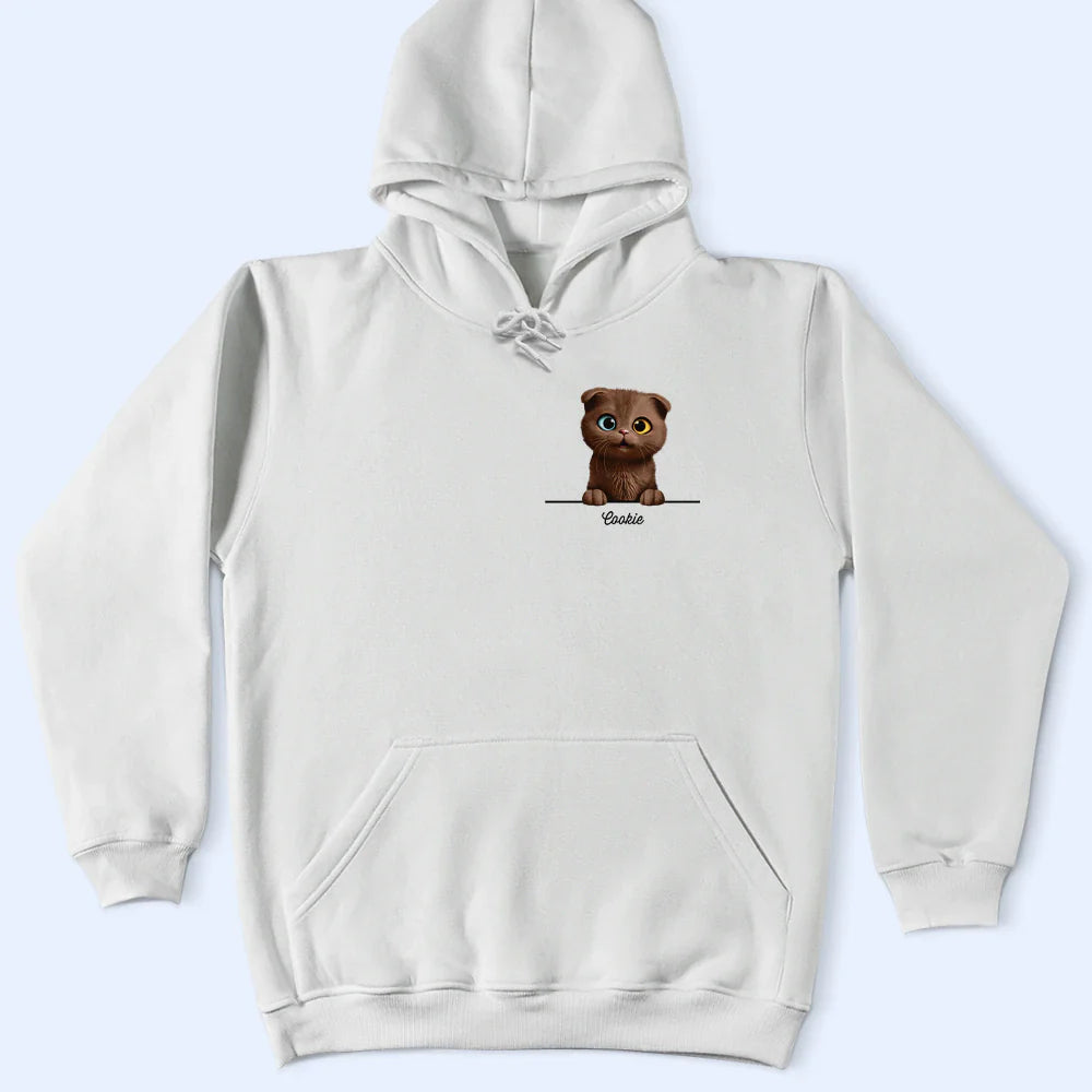 Pet Lovers,Pet Mom,Pet Dad - Dog Cat Mom Dad Pet Lover 3D Effect - Personalized T Shirt
