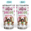 Dog Dad,Dog Mom,Happy - Dog Dad Dog Mom Cute Fur Baby Printed Glitter - Personalized Tumbler