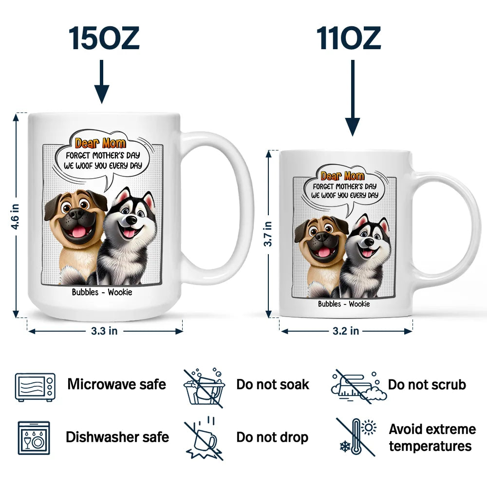 Pet Lovers,Dog Lovers,Dog Mom,Happy - Dog Lovers Still Staring At You - Personalized Mug