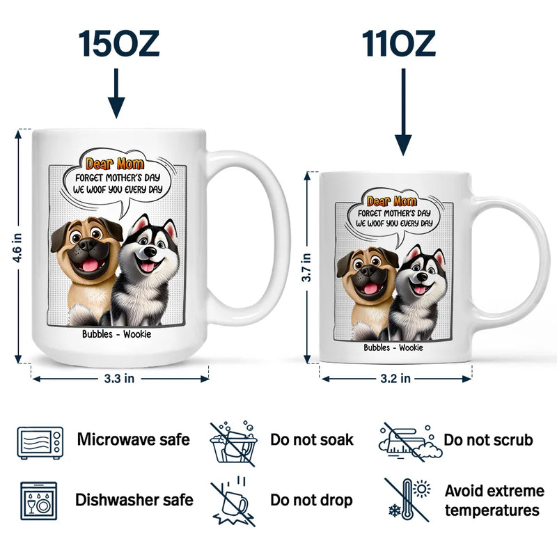 Pet Lovers,Dog Lovers,Dog Mom,Happy - Dog Lovers Still Staring At You - Personalized Mug