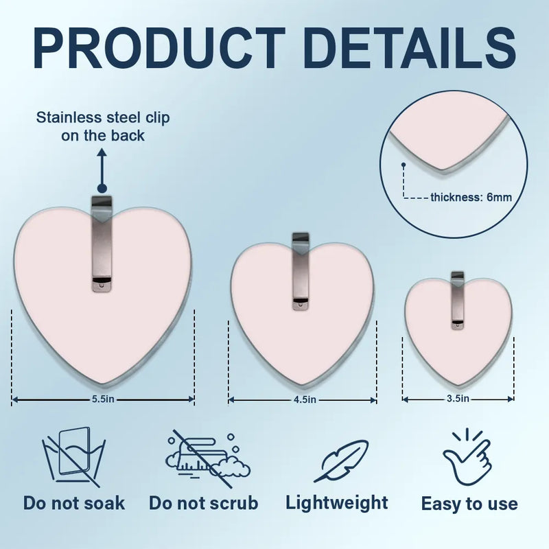 Gift For Couples,Gift For Husband,Gift For Wife,Gift For Boyfriend,Gift For Girlfriend,Love - Drive Safe I Love You 3D Kissing Couples - Personalized Custom Shaped Acrylic Car Visor Clip