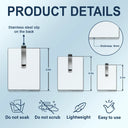 Gift For Couples, Gift For Husband, Gift For Wife, Gift For Boyfriend, Gift For Girlfriend, Love - Drive Safe I Love You Kissing Couples - Personalized Custom Shaped Acrylic Car Visor Clip