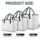 Grandma's Little Sweethearts - Birthday, Loving Gift For Grandmother, Mother, Mom - Personalized Leather Bag