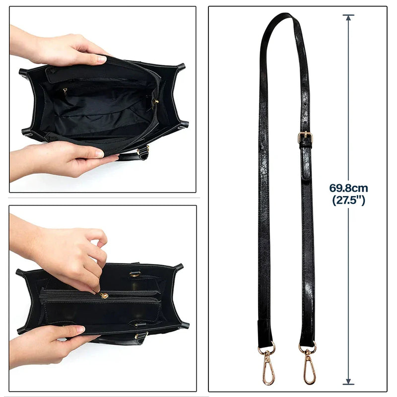 Grandma's Little Sweethearts - Birthday, Loving Gift For Grandmother, Mother, Mom - Personalized Leather Bag