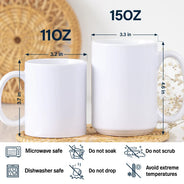Gift For Son,Gift For Grandkids,Icon,Inspirational - 3D Effect To My Son Just Do Your Best - Personalized White Edge-to-Edge Mug