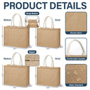 Girls Trip Summer Vibe - Personalized Jute Beach Bag