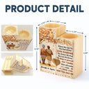 Family Old Couple When We Get To The End - Gift For Couples - Personalized Custom Candle Holder