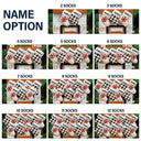 Family,Gift For Couples,Love,Christmas,Pet Lovers - Hanging Socks Cozy Fireplace Family Friend - Personalized Embossed Ceramic Ornament