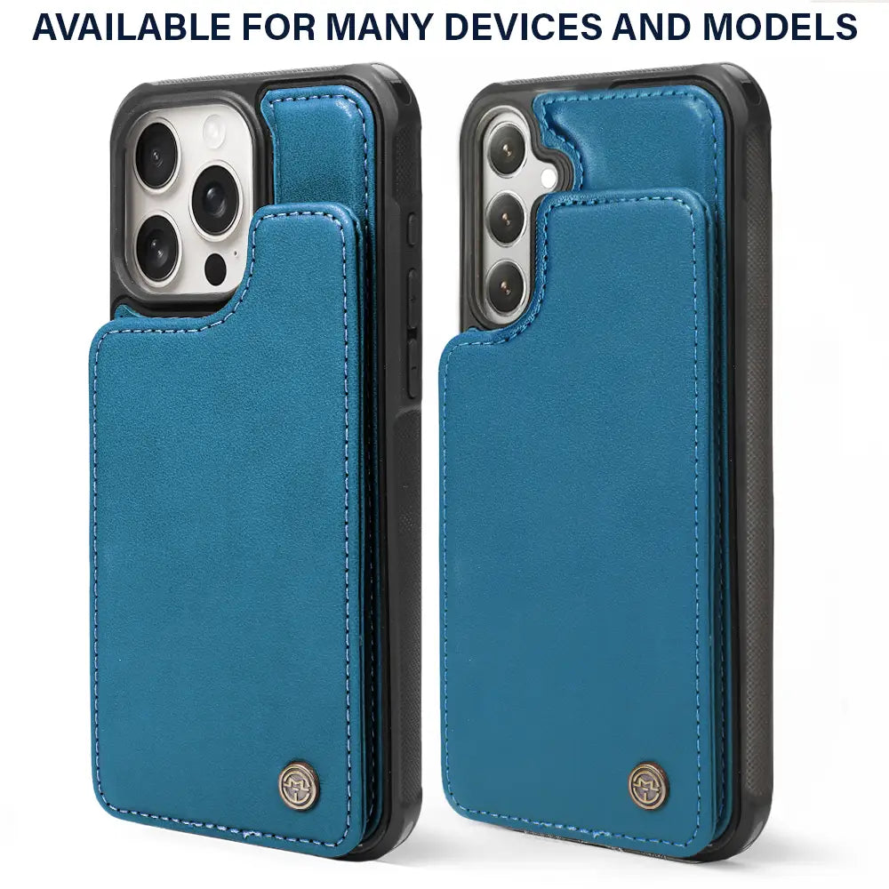 Grandma's Mom's Sea Turtle - Personalized Leather Flip Wallet Phone Case