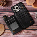 Best Dad Grandpa Ever Fist Bump - Personalized Leather Flip Wallet Phone Case