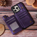 The Cat Mother 3d Effect - Personalized Leather Flip Wallet Phone Case