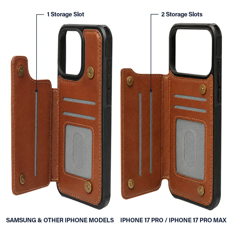 Gift For Mother,Gift For Grandma,Love - Grandma's Mom's Little Sweethearts - Personalized Leather Flip Wallet Phone Case