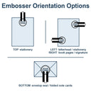 Reading, Gift For Yourself, Happy, Gift For Women - From The Library Of Book Lover Birth Flower - Personalized Embosser Stamp