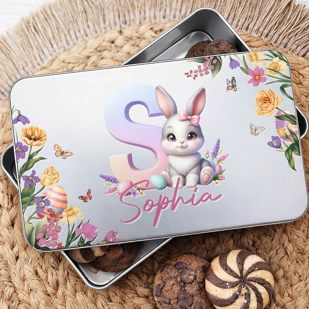 Sadter Rabbit Tin Metal Biscuit Tin – Wander Prints