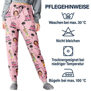 Gift For Mother,Gift For Grandma - Eigenes Foto Beste Mama Oma Der Welt - Personalisierte Pyjamahose