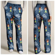 Family,Gift For Father,Gift For Mother,Happy,Gift For Women,Gift For Men,Non-Eng,German - Eigenes Foto Bester Papa Beste Mama Der Welt - Personalisiertes Pyjamahose