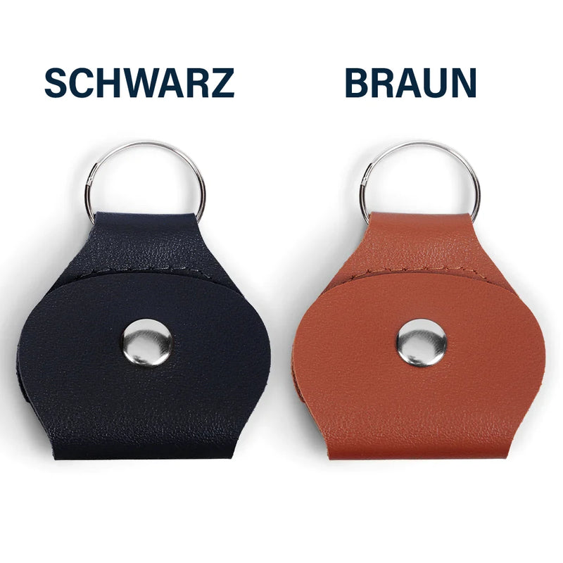 Mom - Daughters (Adult),Mom - Sons,Gift For Women,Gift For Men,Happy,Non-Eng,Family - Eine Umarmung Von Mama - Personalisierter Pocket Hug Leder Schlüsselanhänger