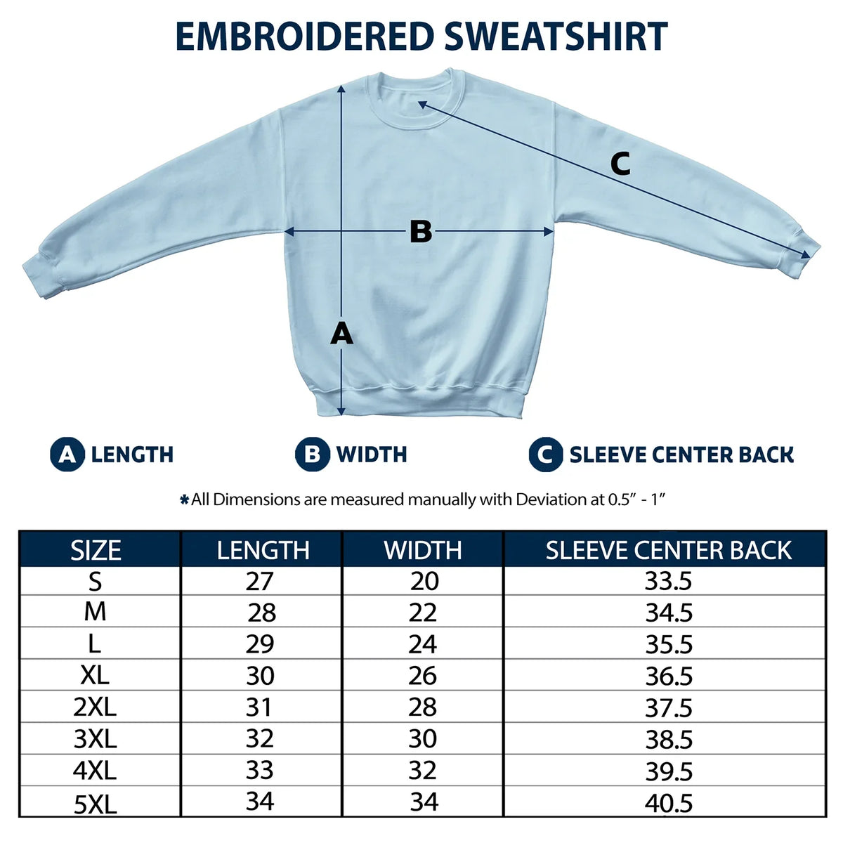 Nana's Garden Flowers - Birthday, Loving Gift For Grandma, Mom, Mum, Mother - Personalized Embroidered Sweatshirt