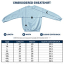 Nana's Garden Flowers - Birthday, Loving Gift For Grandma, Mom, Mum, Mother - Personalized Embroidered Sweatshirt