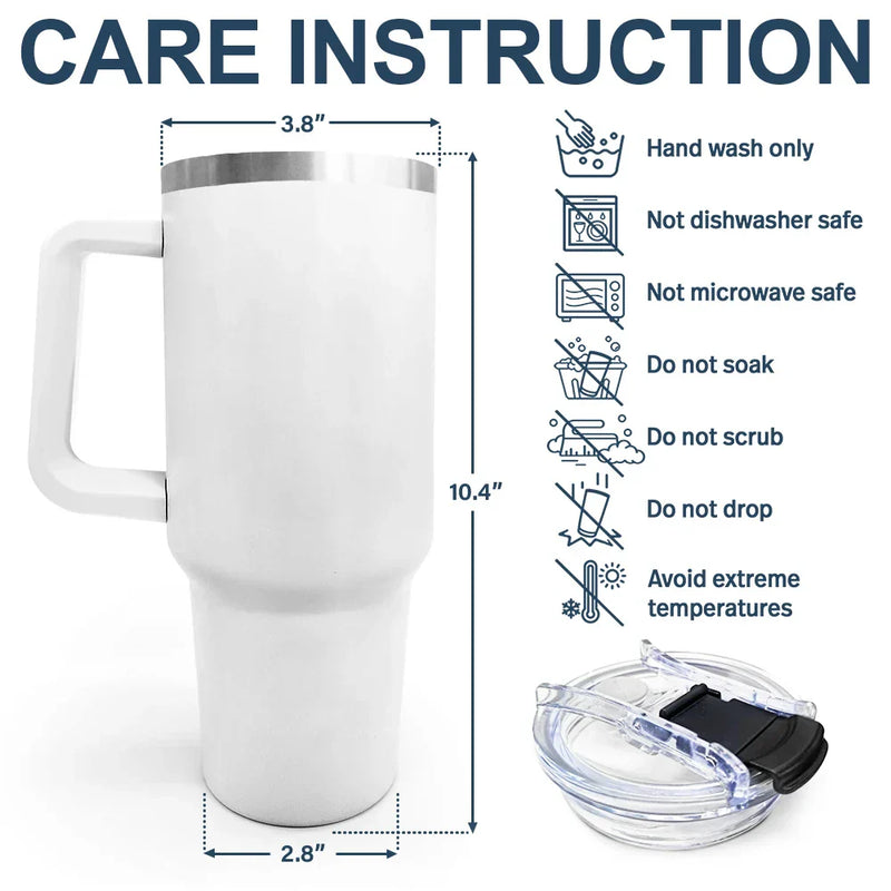 Back To School, Teacher - Thank You Teacher For Helping Me Grow - Personalized Engraved 40oz Tumbler