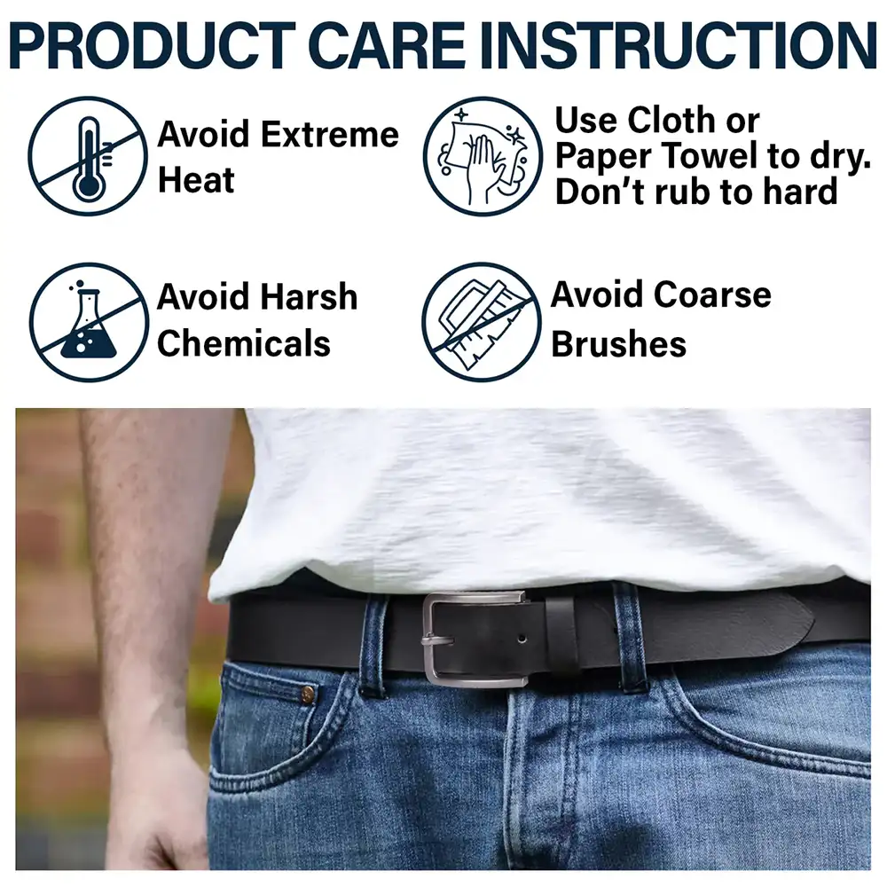 Moment You Became My Daddy - Personalized Engraved Leather Belt