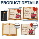 Gift For Couples,Gift For Husband,Gift For Wife,Gift For Boyfriend,Gift For Girlfriend,Christmas,Happy - Every Love Story Is Beautiful Couple - Personalized 2-Layered Wooden Ornament