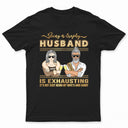 Trophy Husband - Funny Gift For Married Couples - Personalized Custom Sweatshirt