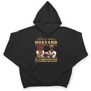 Trophy Husband - Funny Gift For Married Couples - Personalized Custom Sweatshirt