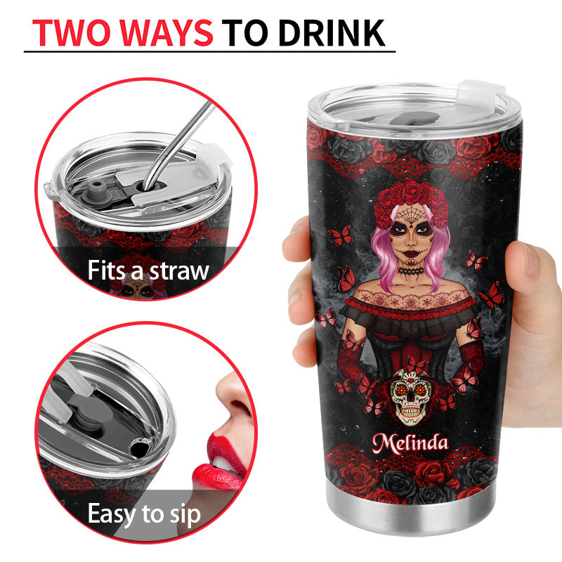 Crâne de sucre Je ne suis pas Sugar & Spice - Gobelet personnalisé