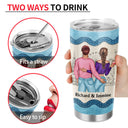 Couple Always Be By Your Side - Personalized Custom Tumbler