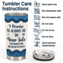 Couple Always Be By Your Side - Personalized Custom Tumbler