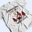 Christmas Couple I Want To Annoy For The Rest Of My Life - Personalized Custom Sweatshirt