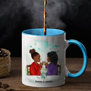Tasse personnalisée « Soyez toujours mon meilleur ami »