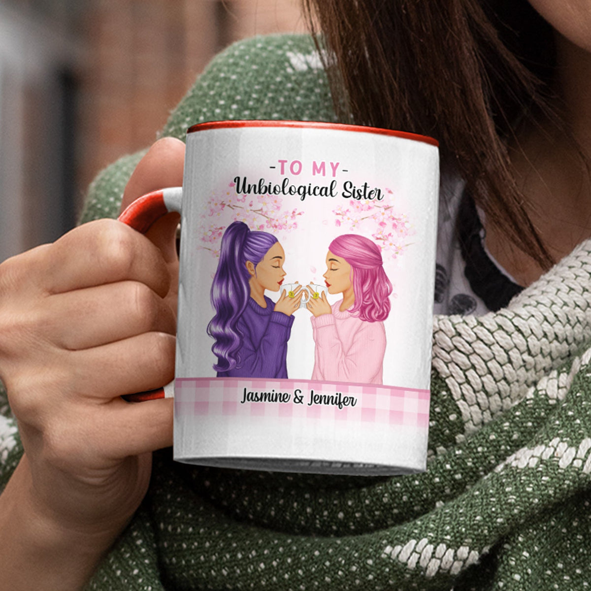 In Every True Friendship - Gift For Bestie - Personalized Custom Accent Mug