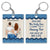 Couple You're The Only One I Want To Annoy - Gift For Couple - Personalized Custom Rectangle Acrylic Keychain