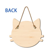 Cats Planning Escape - Gift For Cat Lovers - Personalized Custom Shaped Wood Sign