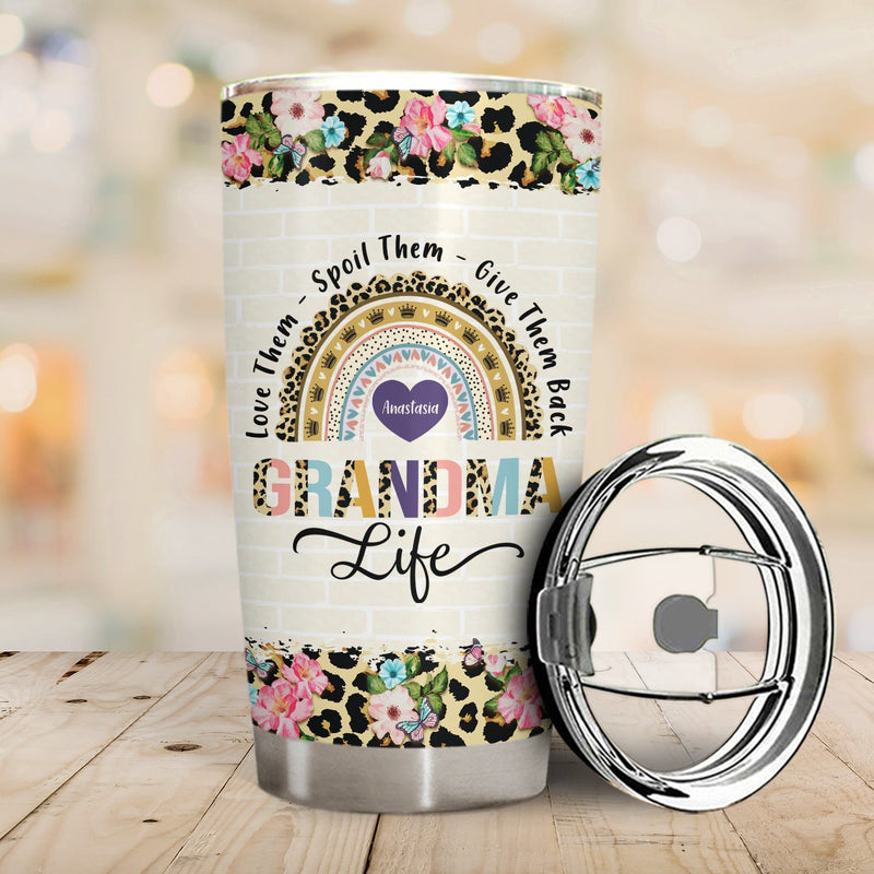 My Favorite People Call Me - Gift For Grandma - Personalized Tumbler