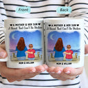 Mother & Daughter A Bond Can't Be Broken - Gift For Mother - Personalized Mug