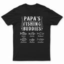 Papa's Fishing Buddies - Personalized T Shirt