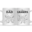 First Dad Now Grandpa - Personalized Mug