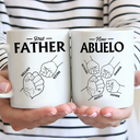 First Dad Now Grandpa - Personalized Mug