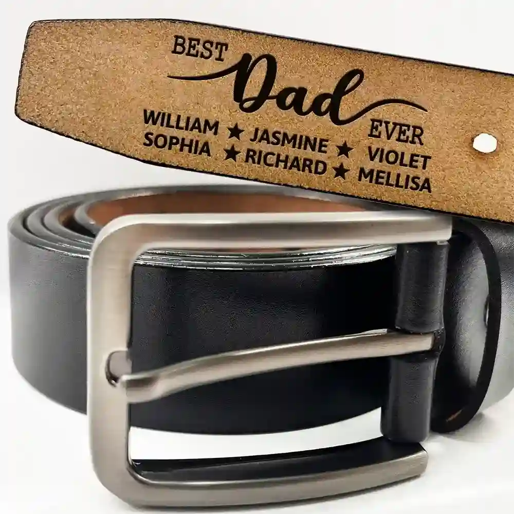 Personalized mens belt best sale